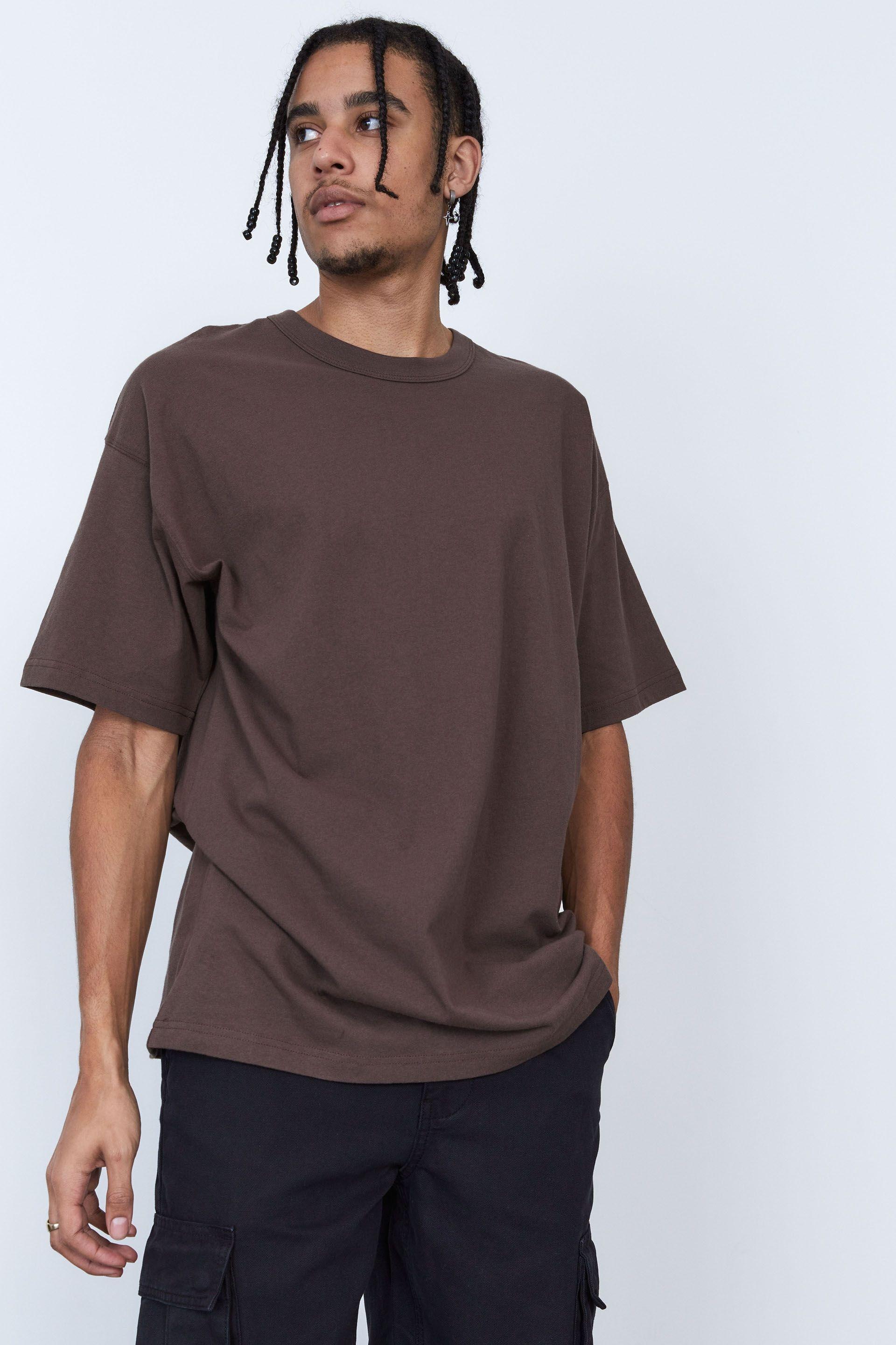 Premium oversized t shirt - bracken brown Factorie T-Shirts & Vests ...