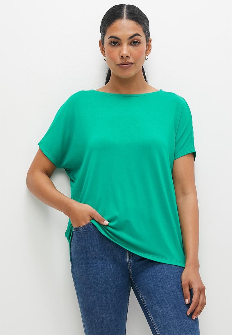 Basic knit shell tee - jade edit T-Shirts, Vests & Camis | Superbalist.com