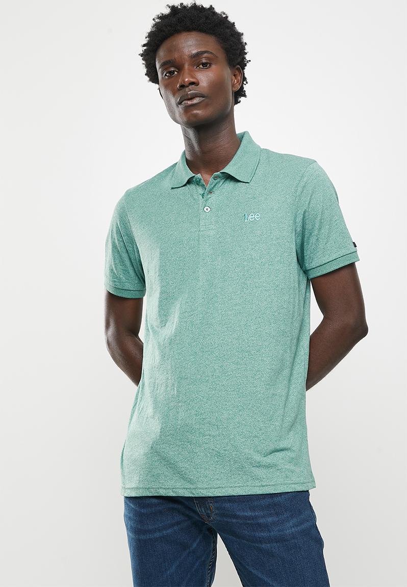 Jaspe polo - sagebush green jaspe Lee T-Shirts & Vests | Superbalist.com