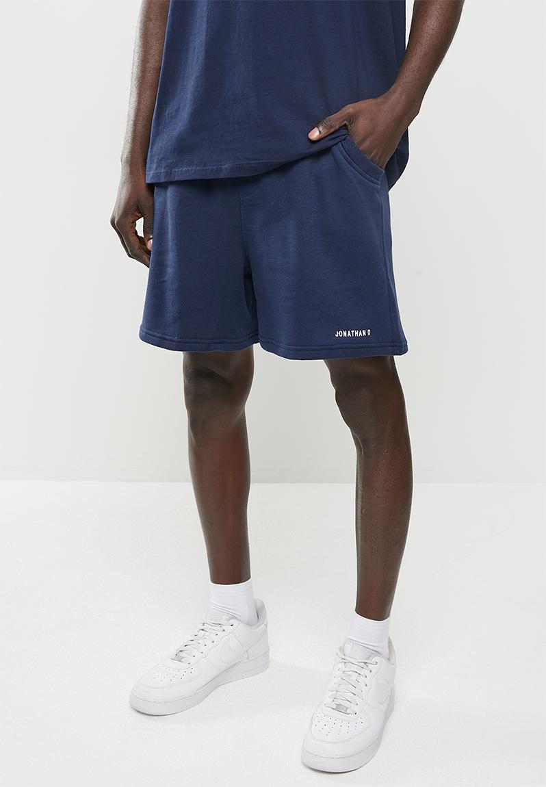 Men's branded sweat shorts - ink Jonathan D Shorts | Superbalist.com
