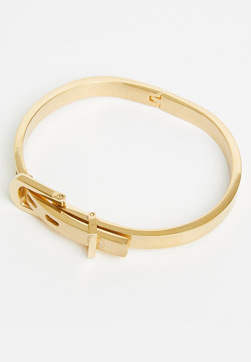 Buckle bracelet - gold ERA by DJ Zinhle Jewellery | Superbalist.com
