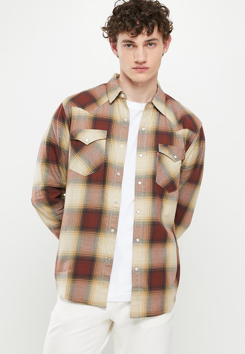 Classic western standard - burgundy Levi’s® Shirts | Superbalist.com