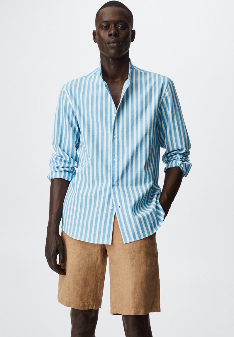 Shirt bota -blue MANGO Shirts | Superbalist.com