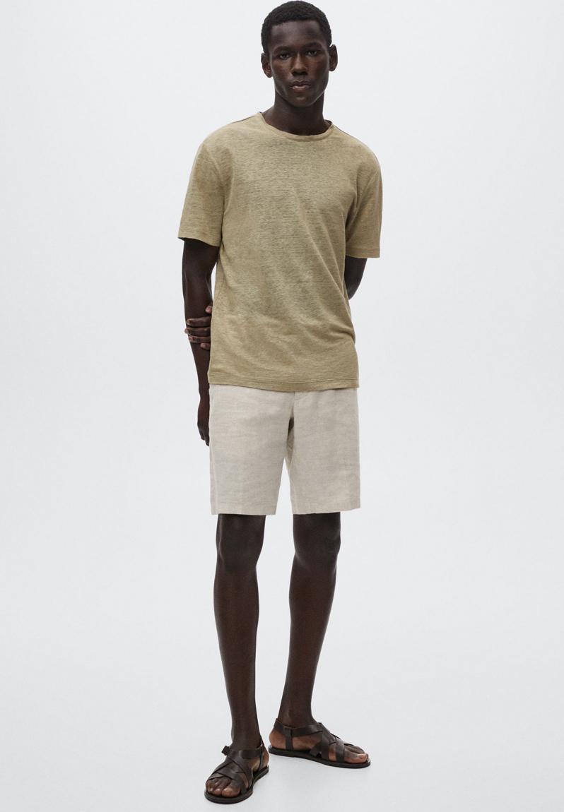 T-shirt . limanb - beige MANGO T-Shirts & Vests | Superbalist.com