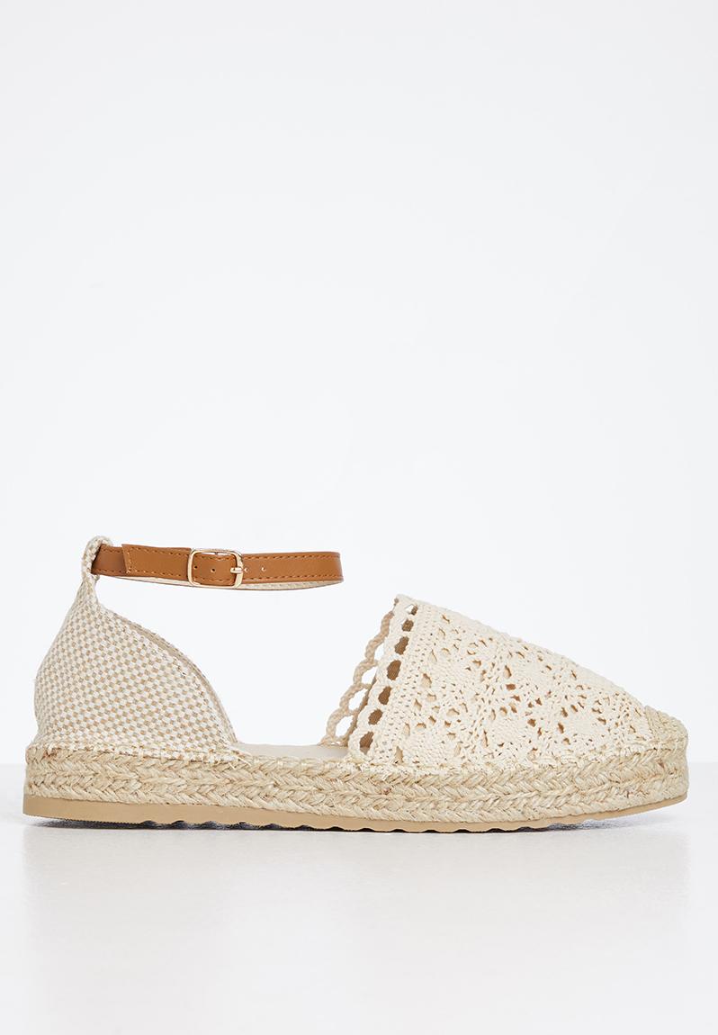 Charlie ankle tie espadrille - neutral Madison® Pumps & Flats ...