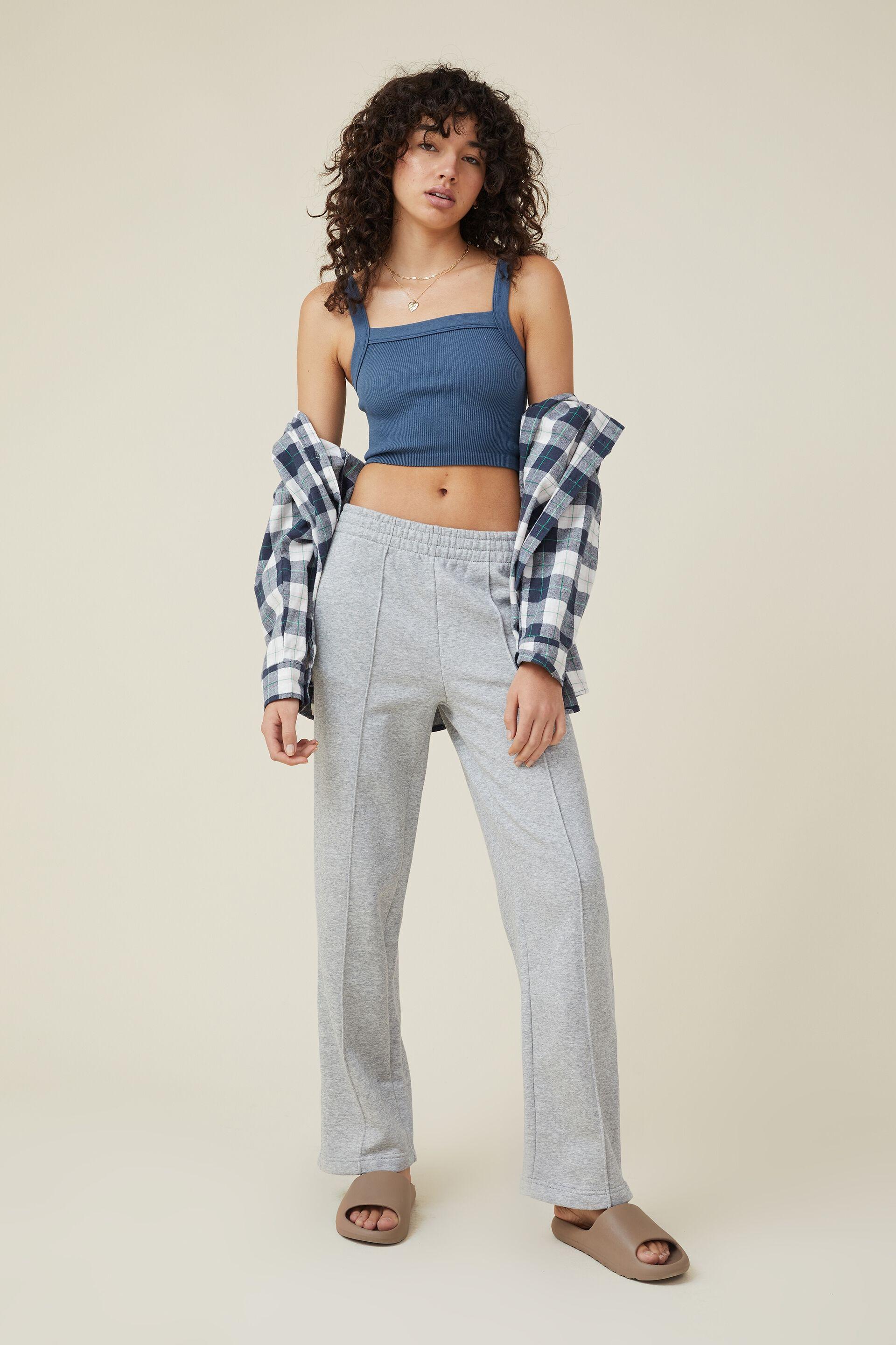 Classic straight sweatpant - grey marle Cotton On Trousers | Superbalist.com