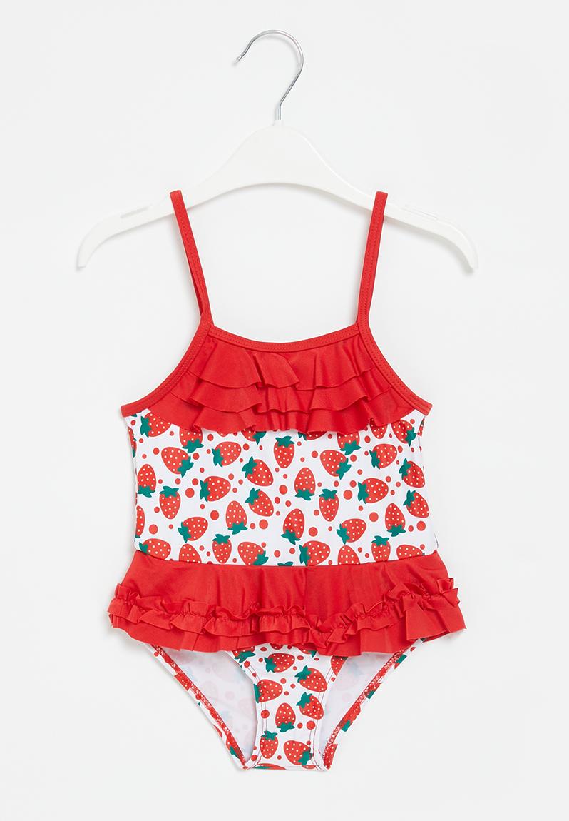 Girls Strawberry Basket SS Seafoam main image 0