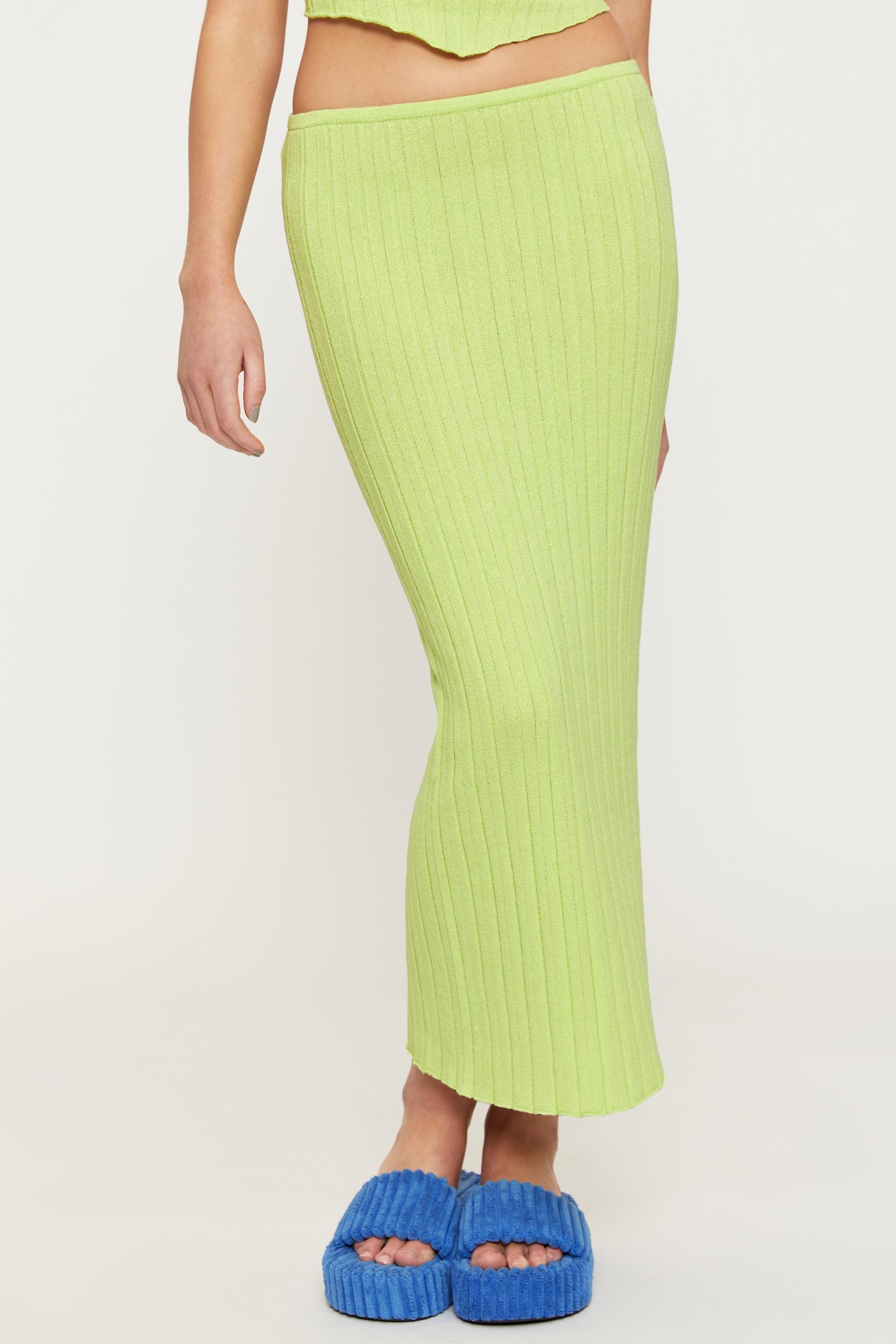Reese low rise knit maxi skirt - lemon lime Supré Skirts | Superbalist.com