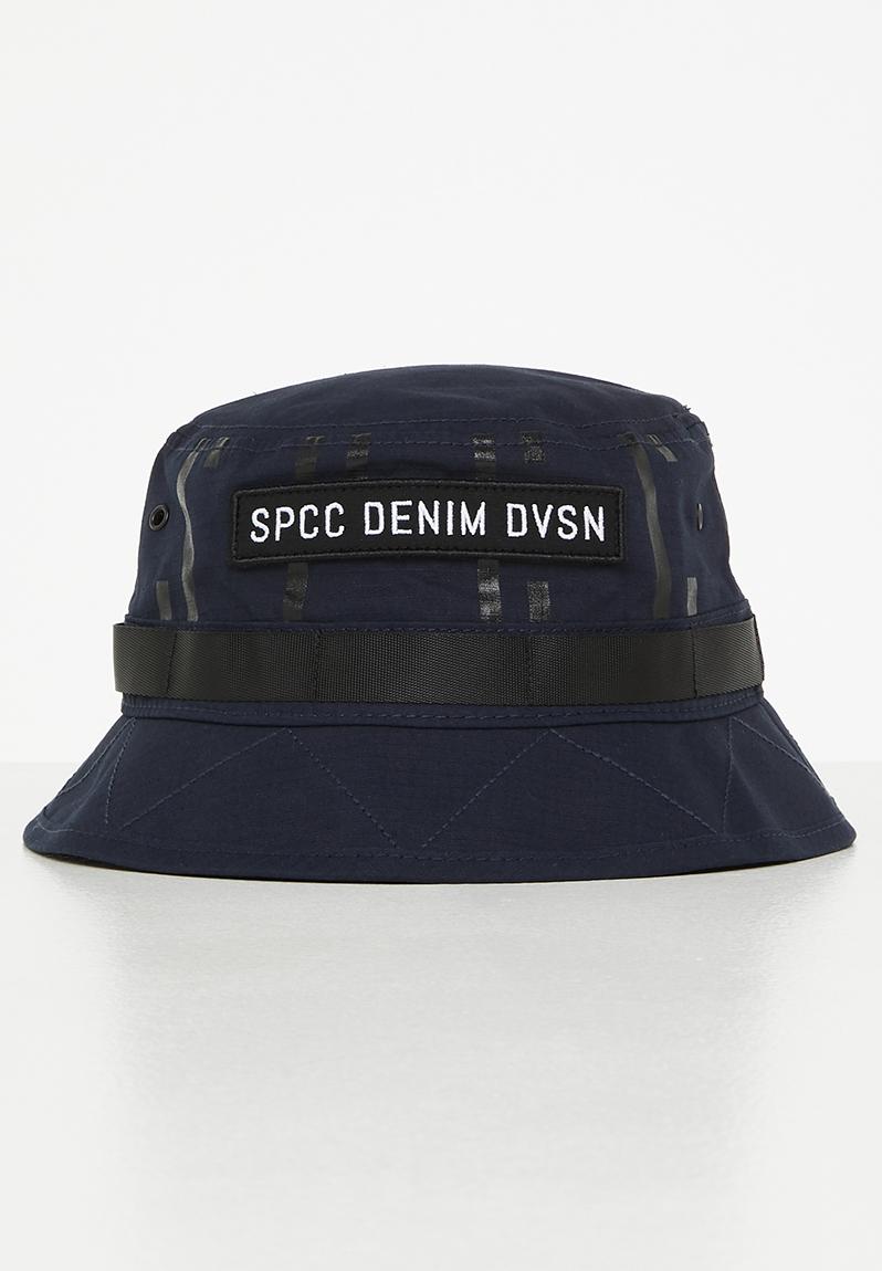 Raiken bucket hat - navy S.P.C.C Headwear | Superbalist