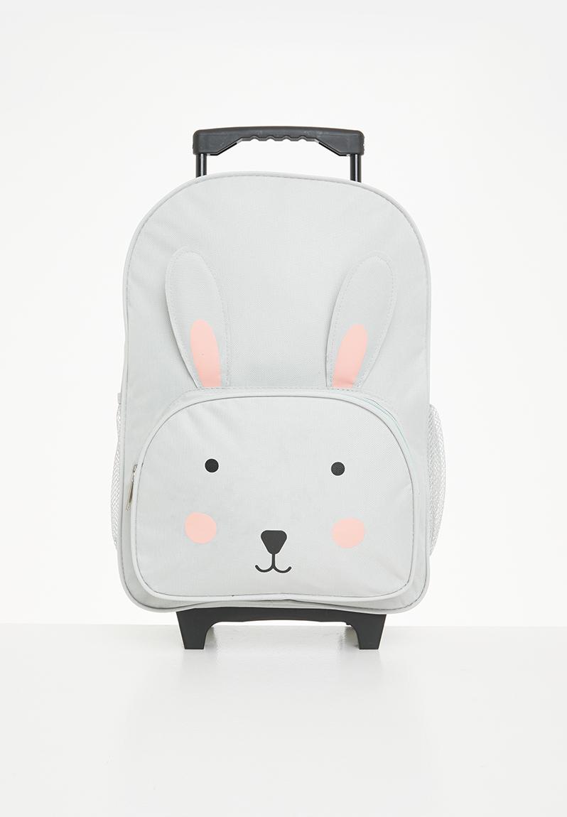 Bunny roller bag - grey