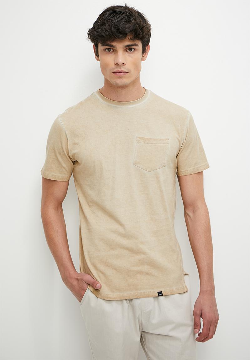 Heavy jersey crew neck tee - white Superbalist T-Shirts & Vests ...