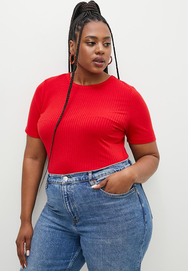 Tee bodysuit - red Superbalist Tops | Superbalist.com