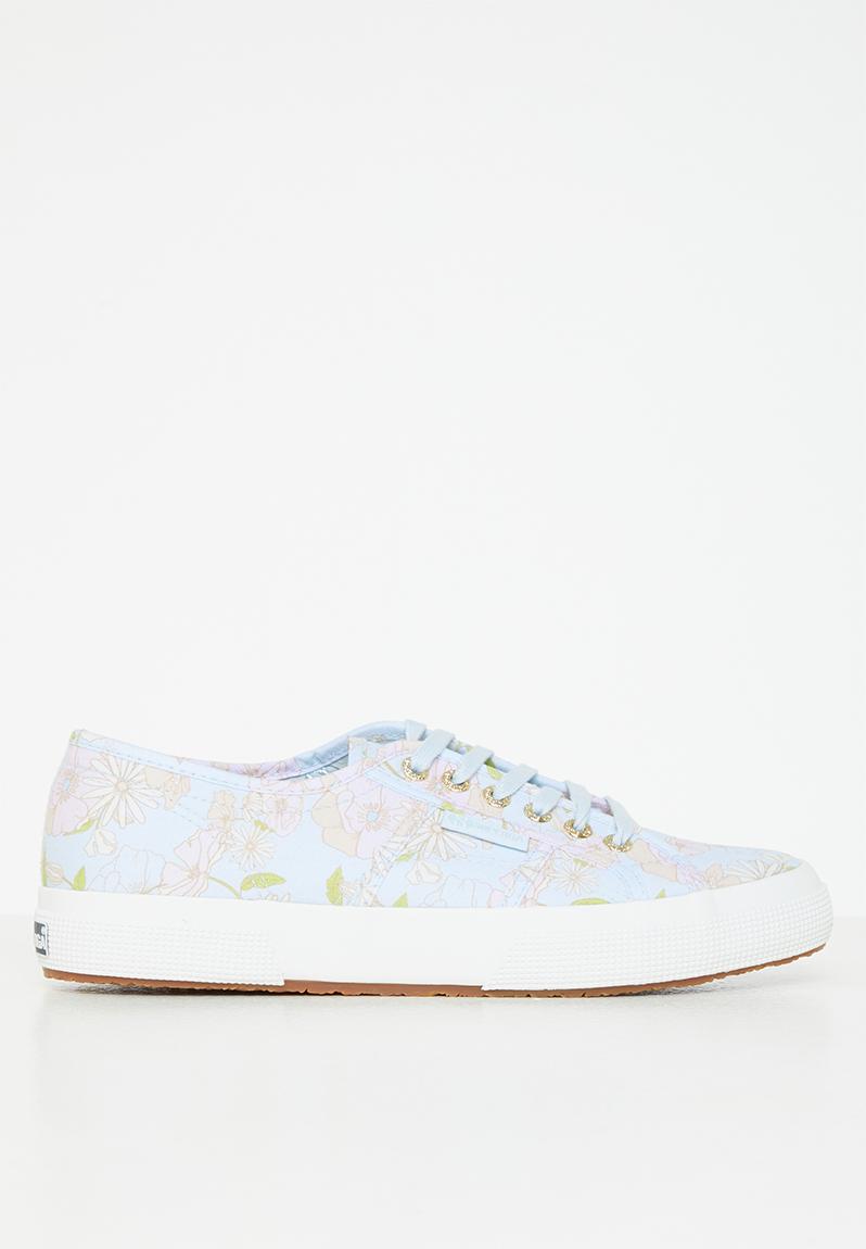 S7124gw - a8m lt blue/pink/orange flower SUPERGA Sneakers | Superbalist.com