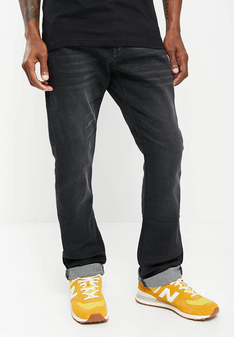 M rafe #12 straight leg denim #12 - charcoal