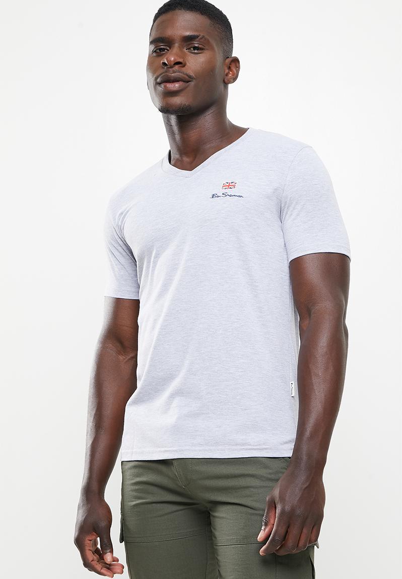 V/n basic ben tee - grey Ben Sherman T-Shirts & Vests | Superbalist.com