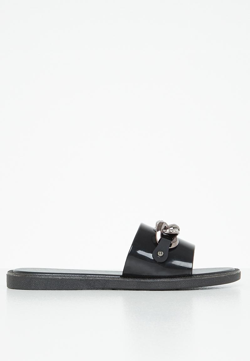 Mere 2 slide - black Viabeach Sandals & Flip Flops | Superbalist.com