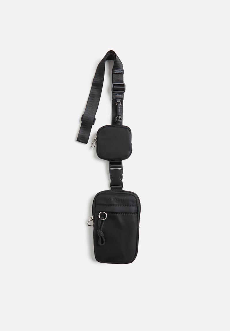 Urban cross body cell phone bag - jet black urban° Bags & Purses ...