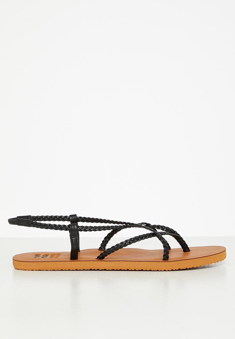 Crossing by - off black Billabong Sandals & Flip Flops | Superbalist.com