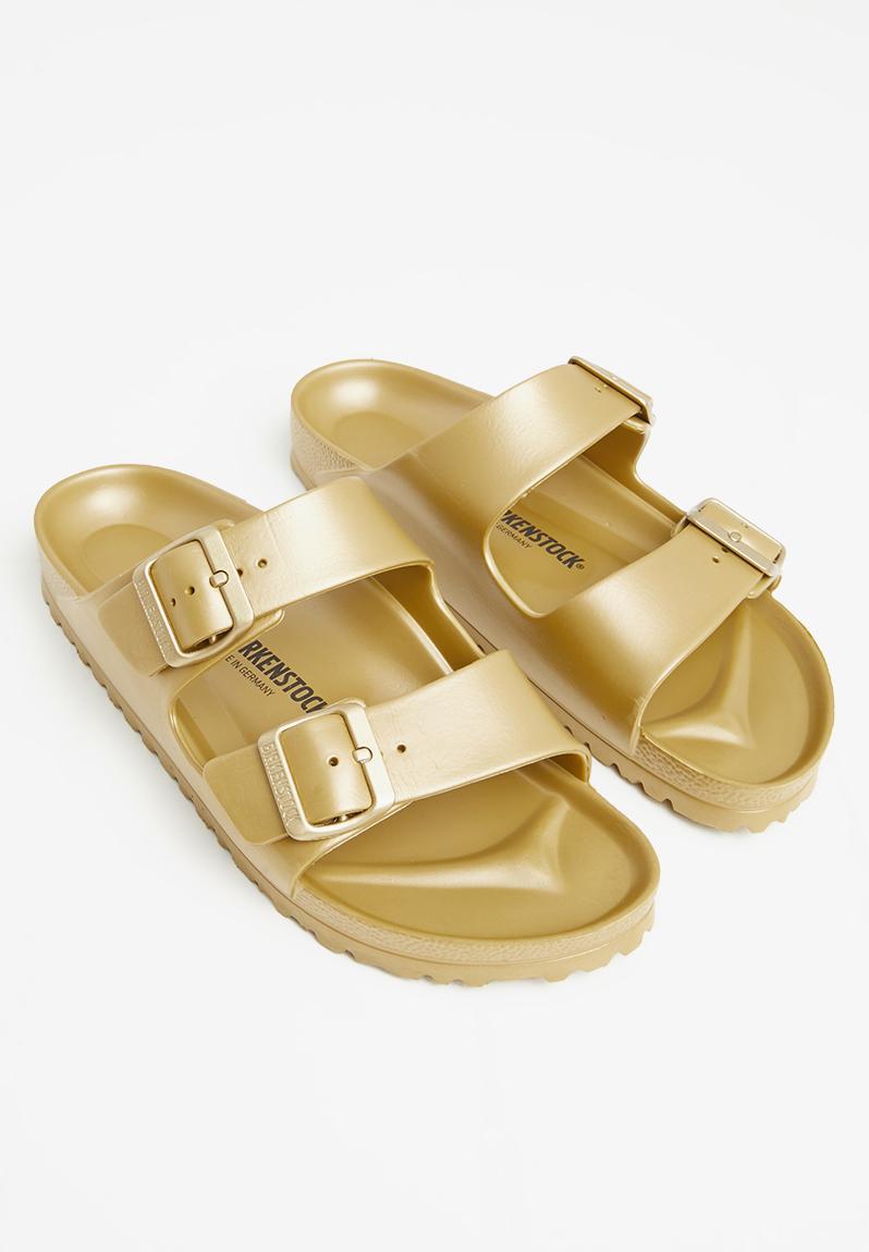 Arizona eva narrow - glamour gold Birkenstock Sandals & Flip Flops ...