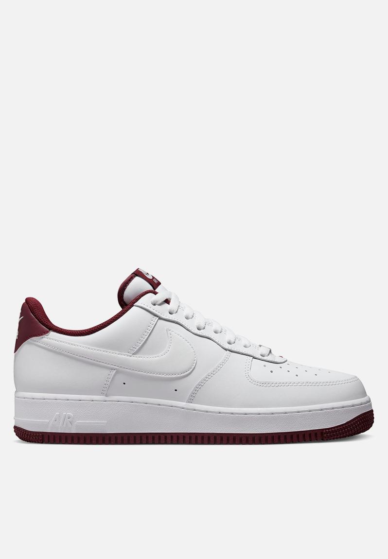 Air force 1 '07 - dh7561-106 - white/white-dark beetroot Nike Sneakers ...