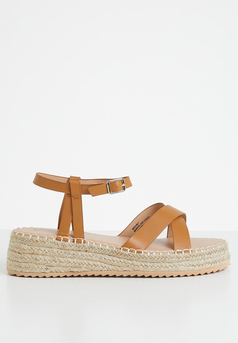 Caitlin ankle strap espadrille - tan Superbalist Sandals & Flip Flops | Superbalist.com