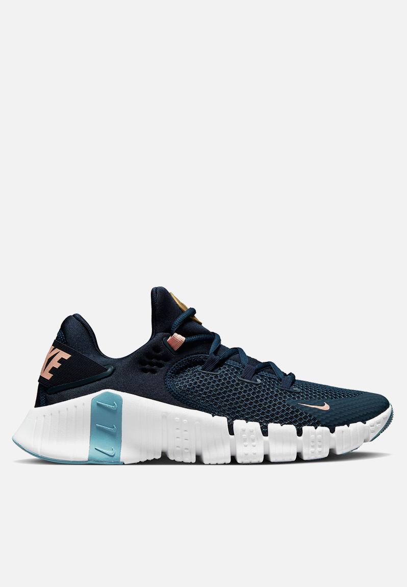 Nike free metcon 4 - ct3886-401 - armory navy/arctic orange-cerulean ...