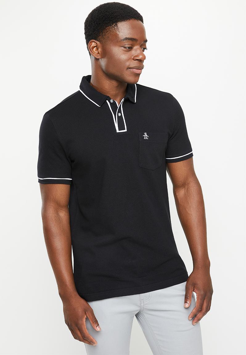 Earl ss polo - true black Original Penguin T-Shirts & Vests ...