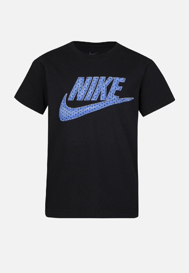 Faux jersey mesh futura short sleeve te - black1 Nike Tops ...