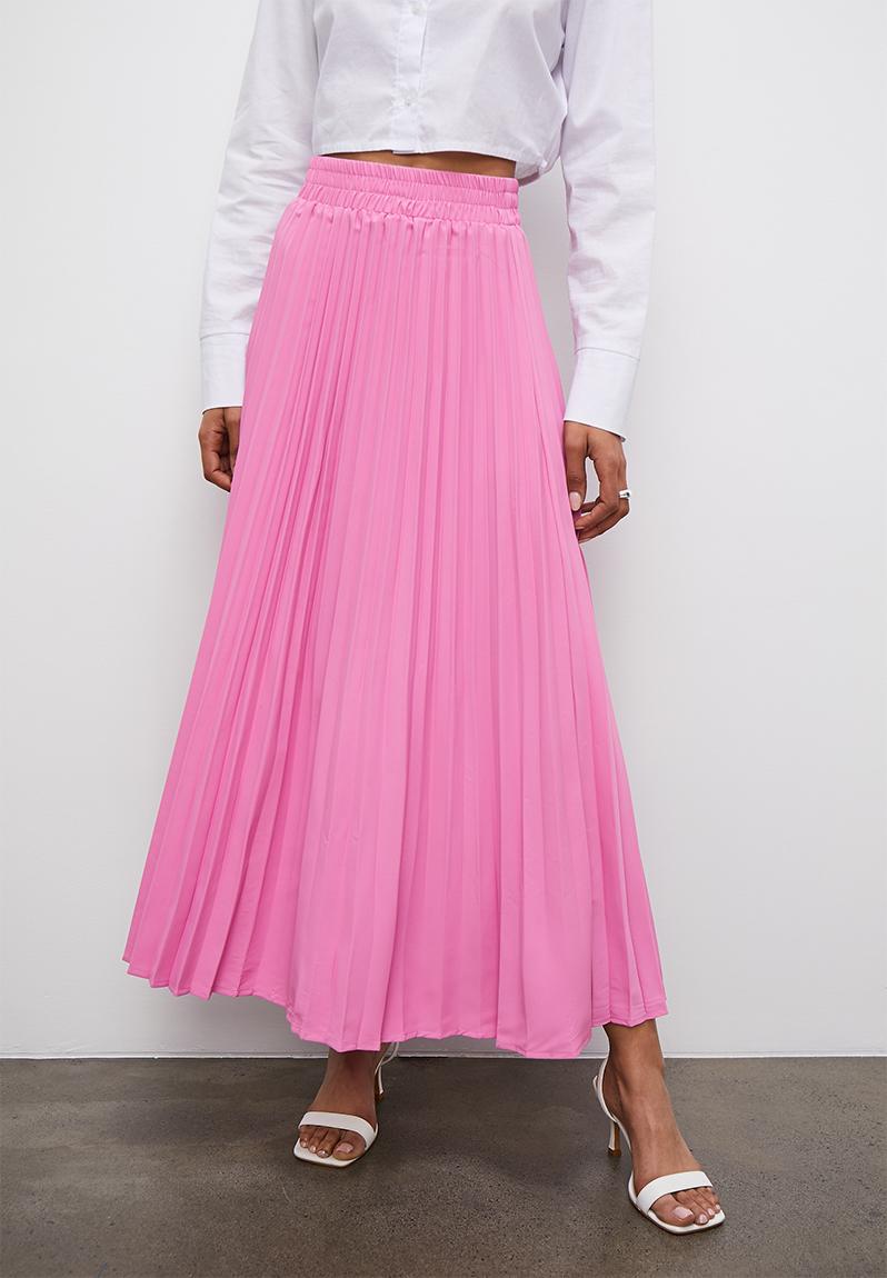 Maxi pleat - pink Superbalist Skirts | Superbalist.com