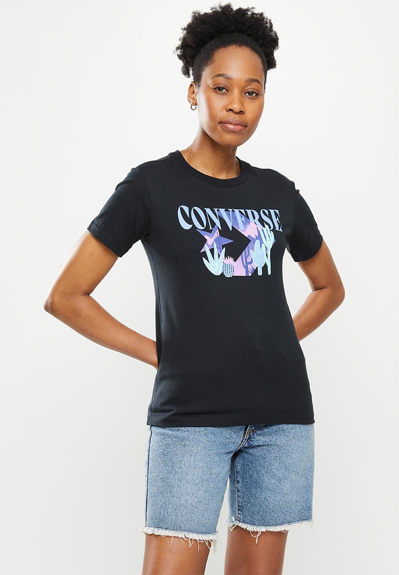 Star chevron desert mountain tee - black Converse T-Shirts ...