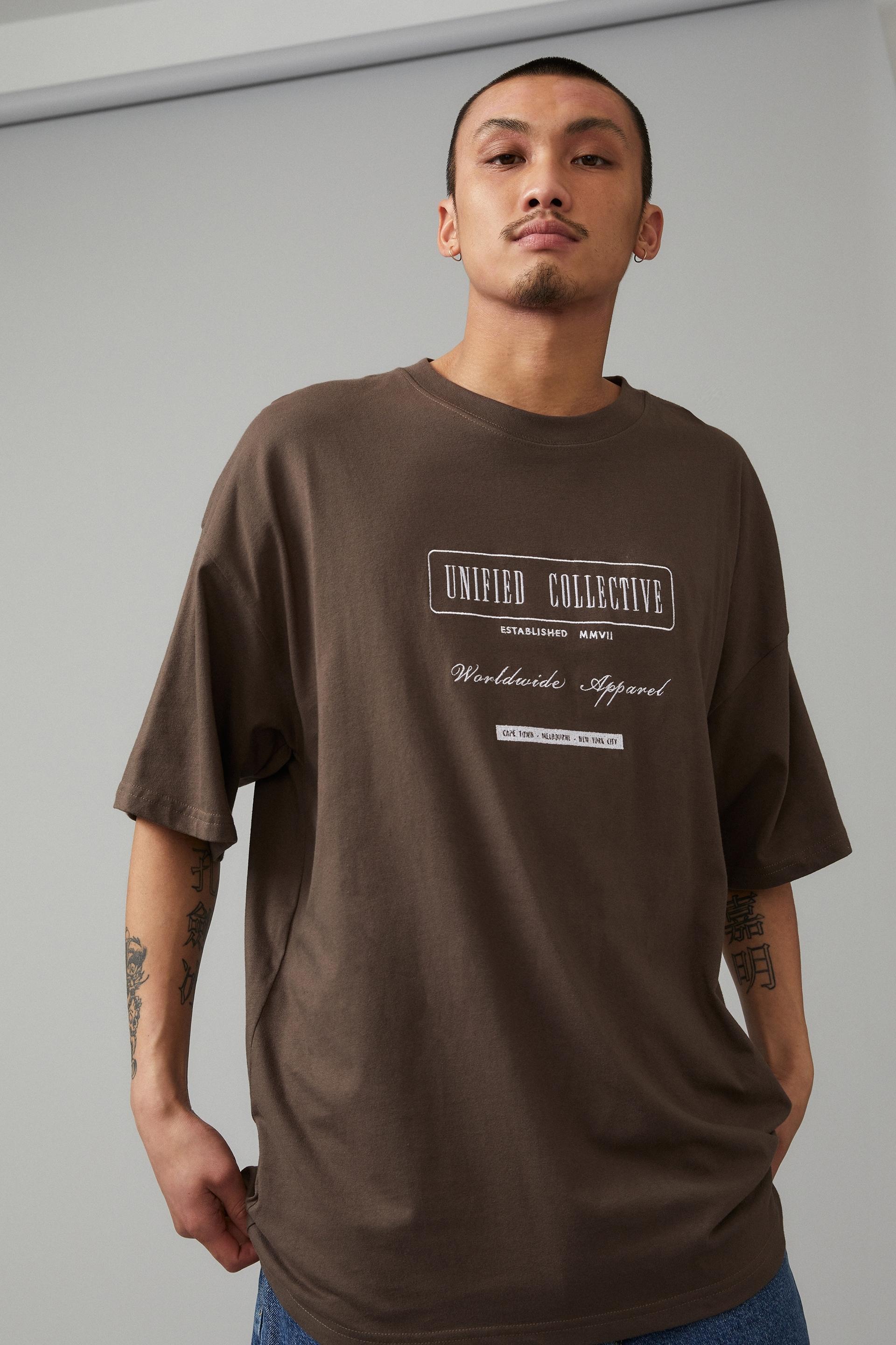 Oversized graphic t shirt - bracken/unified Factorie T-Shirts & Vests ...