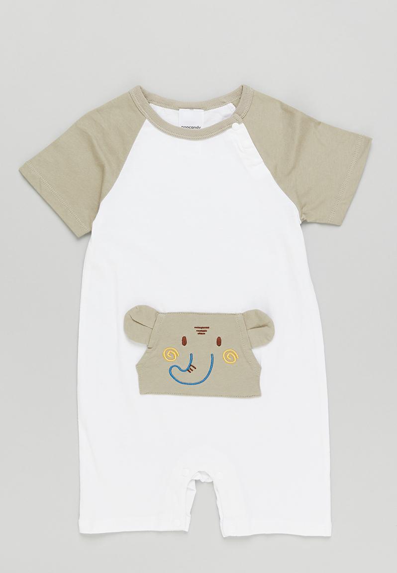 Elephant Baby Boy 2-Piece Romper set