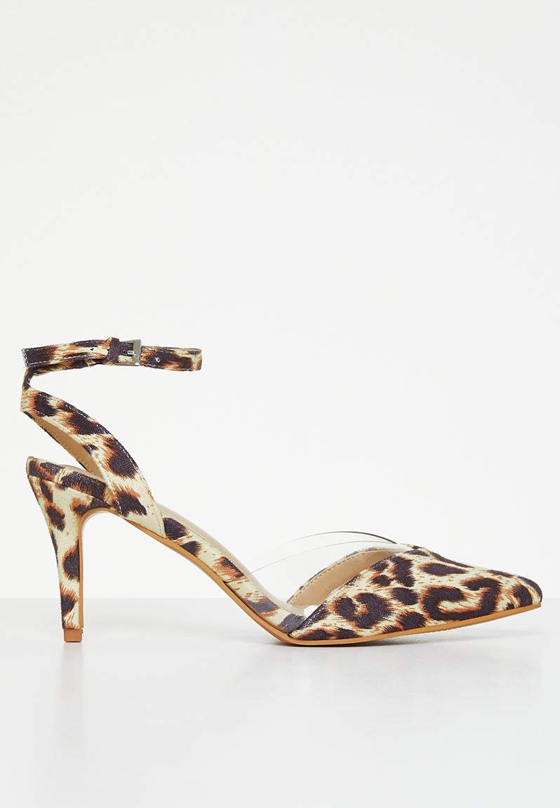 Helen anklestrap court - leopard Superbalist Heels | Superbalist.com