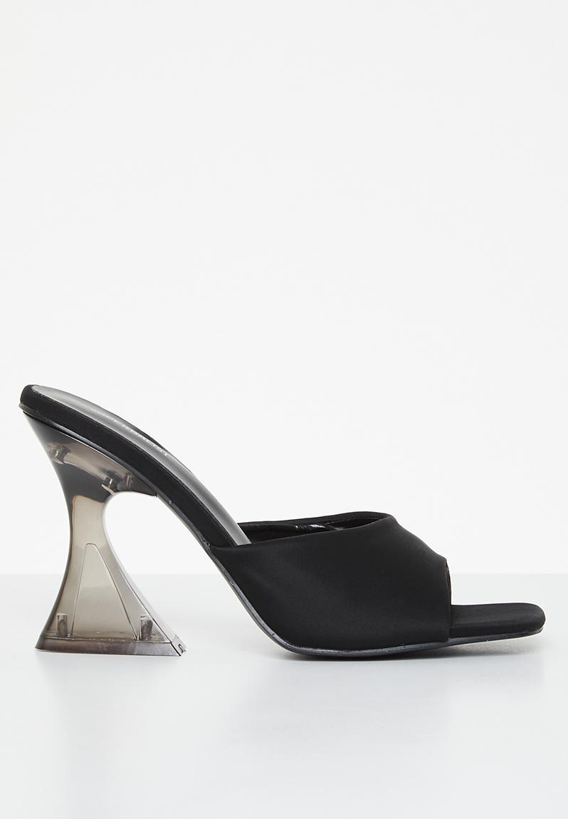 Eloise hourglass heel mule - black Superbalist Heels | Superbalist.com