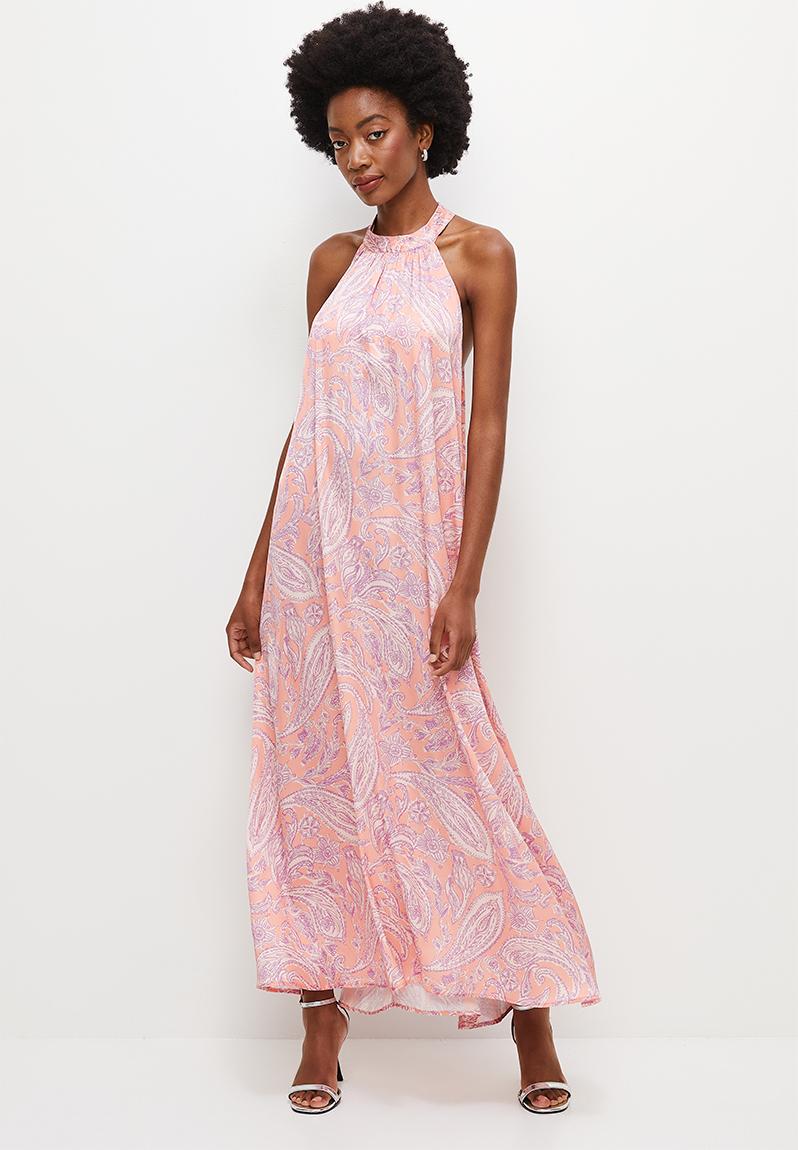 Palermo Breeze Halter Maxi Dress