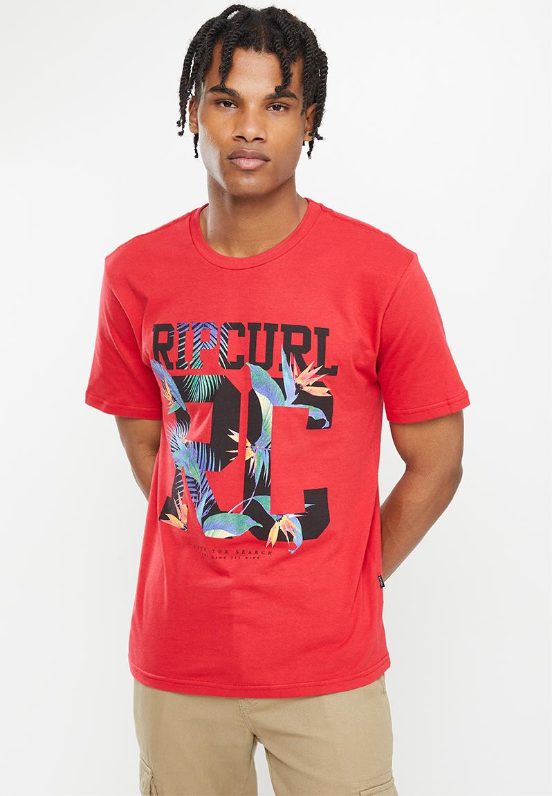 Team tee - red Rip Curl T-Shirts & Vests | Superbalist.com