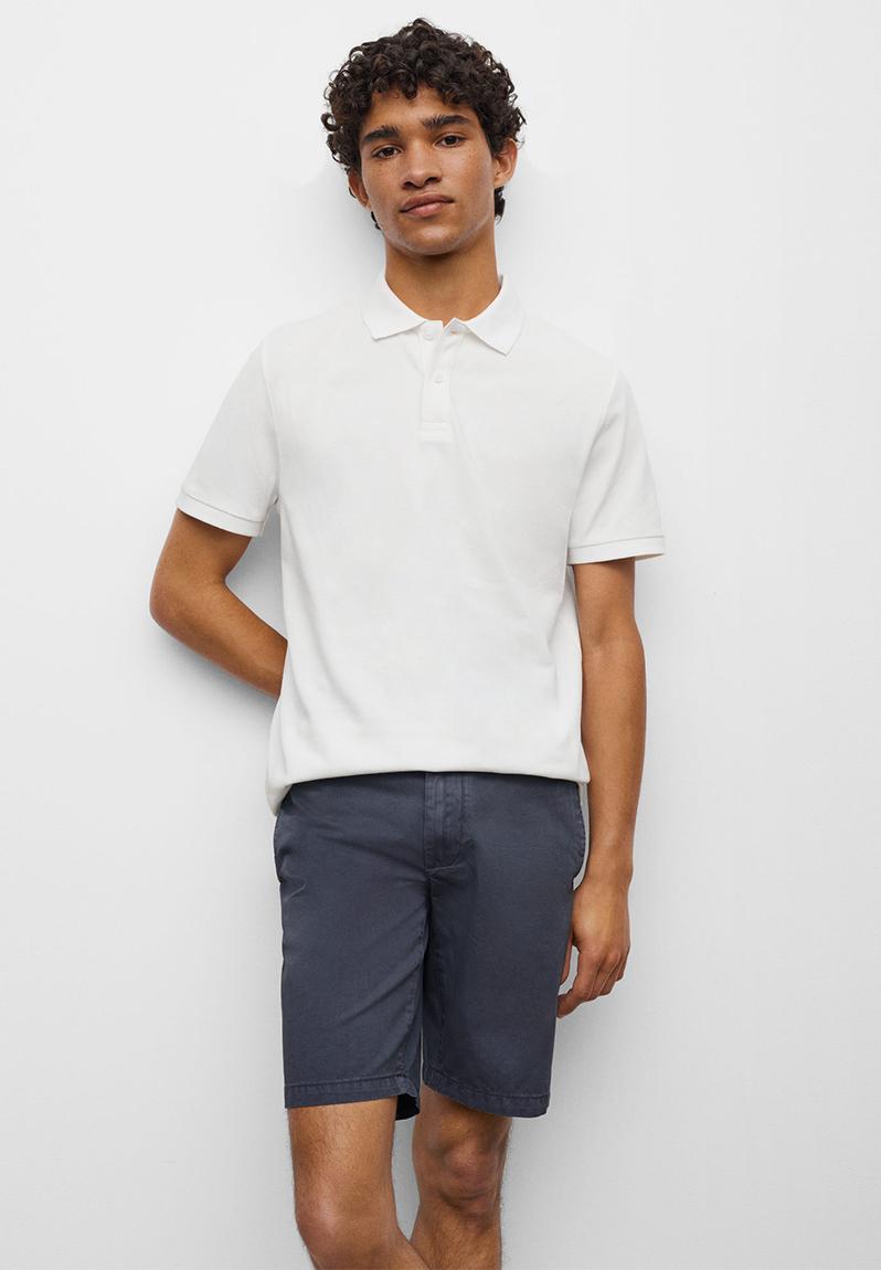 Polo shirt polo - white MANGO Tops | Superbalist.com