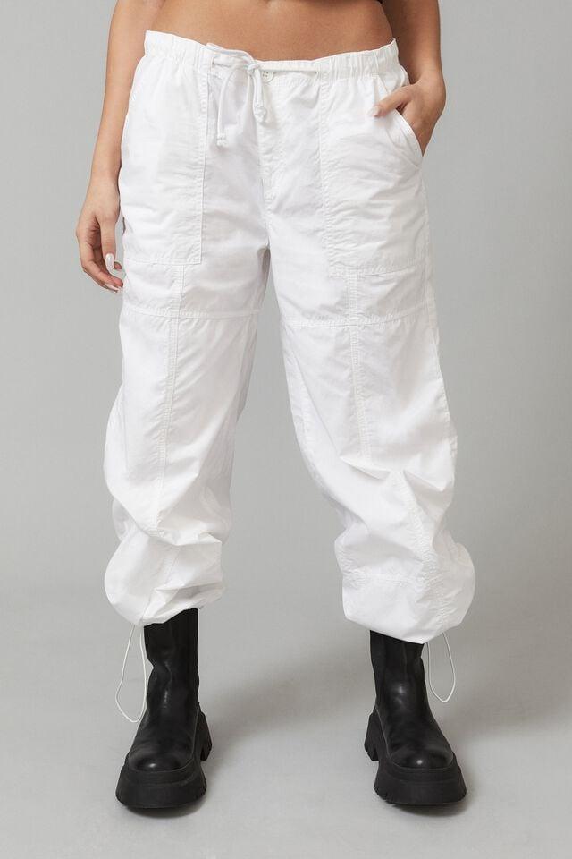 Relaxed street pant - white Factorie Trousers | Superbalist.com