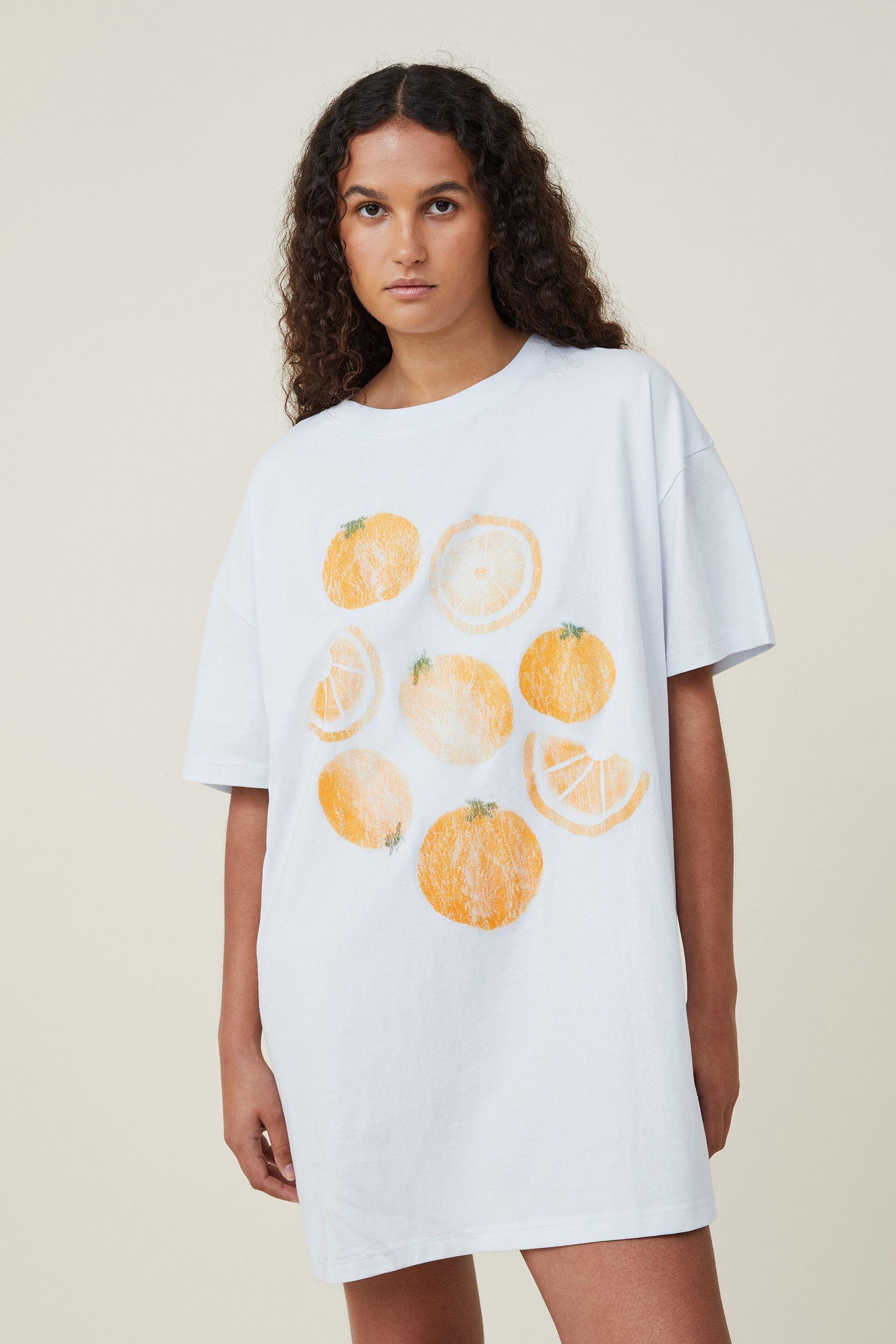 90s t-shirt nightie - oranges scratch + sniff Cotton On Sleepwear ...