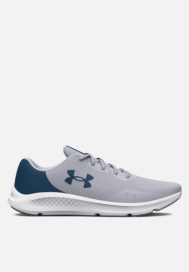 Ua charged pursuit 3 tech - 3025424-102 - mid gray/petrol blue Under ...
