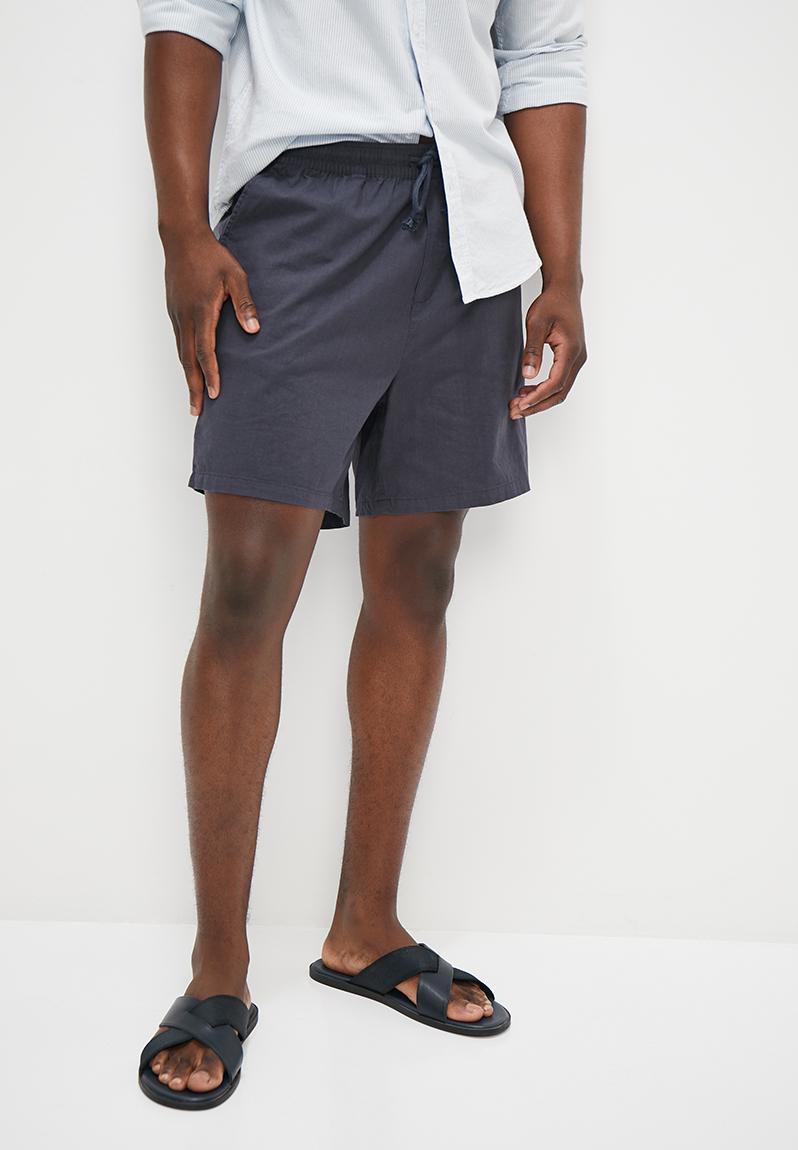 Relaxed fit pull on short - navy Lark & Crosse Shorts | Superbalist.com