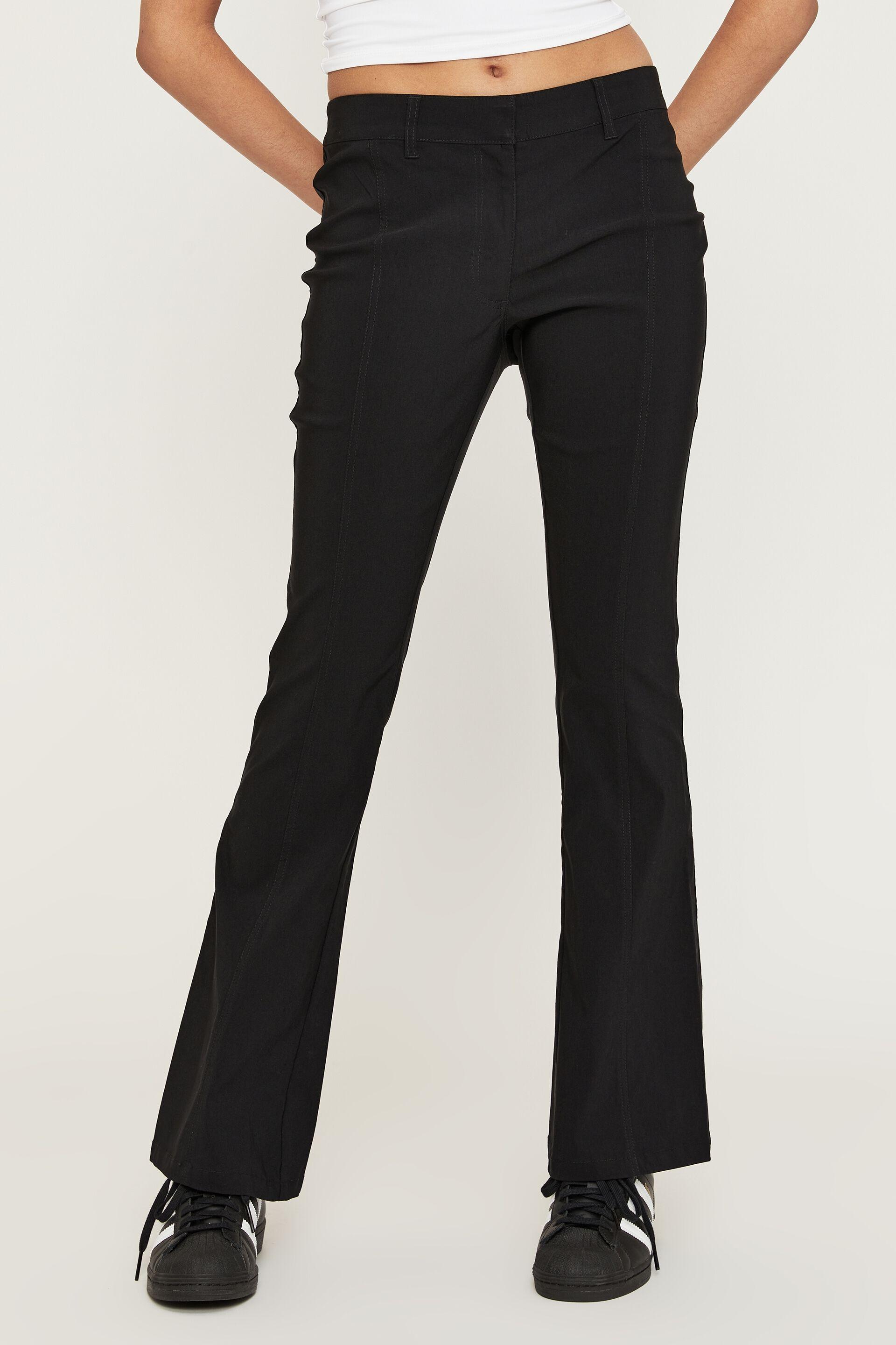 Lana low rise flare pant - black Supré Trousers | Superbalist.com