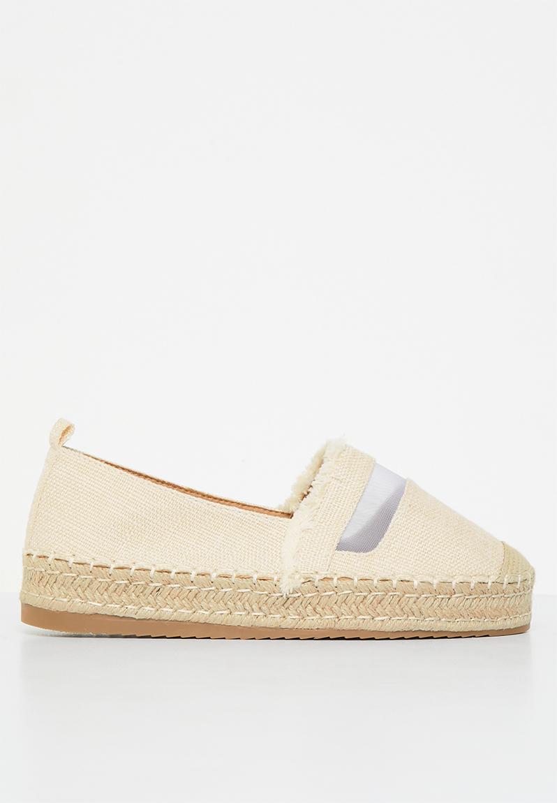 Thandiwe slip on espadrille - oatmilk Superbalist Pumps & Flats ...