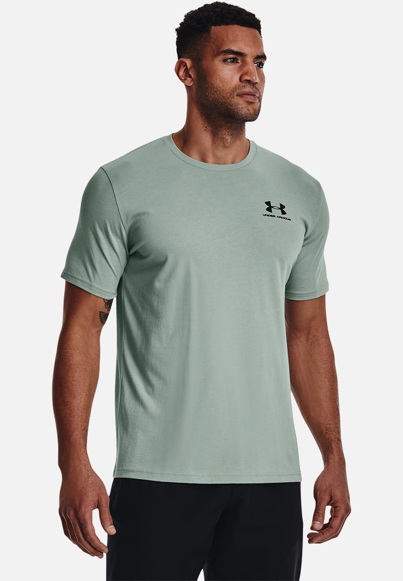Ua sportstyle lc short sleeve - opal green Under Armour T-Shirts ...