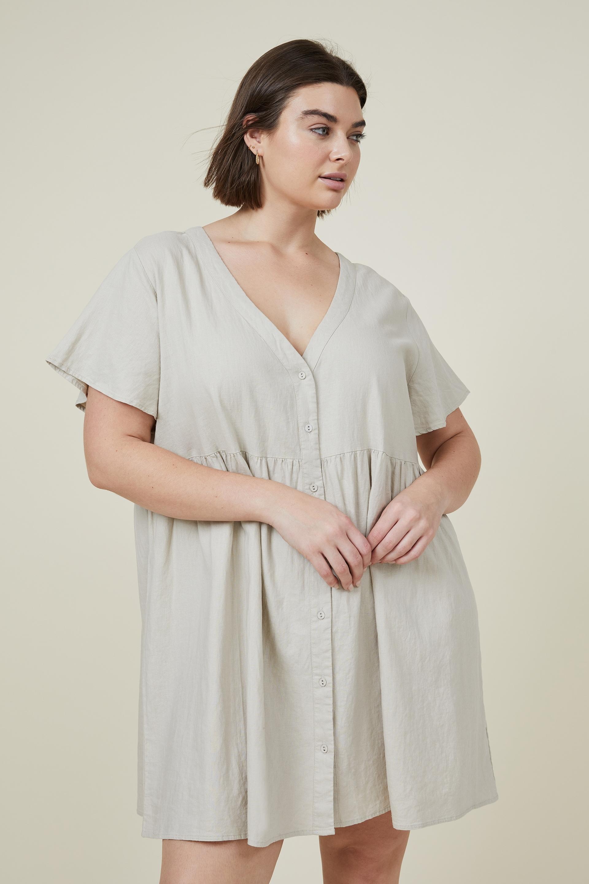 EXCITED FOR THIS WOVEN MINI DRESS