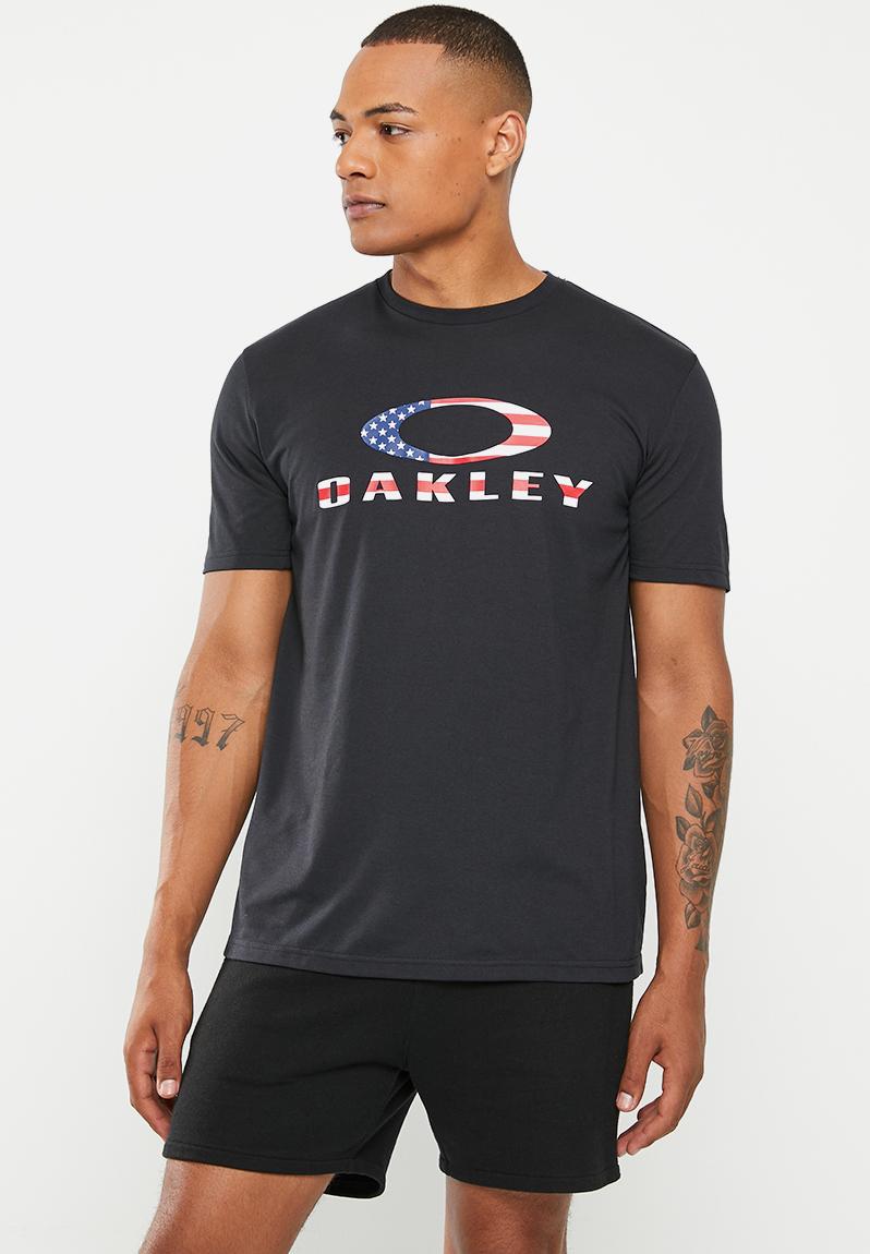 Oakley O Bark Mens Black T-Shirt main image 0