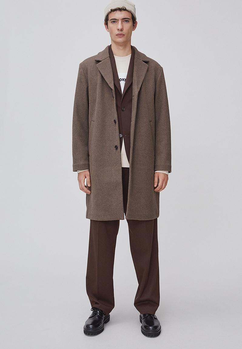 4007 Beige Hooded Coat