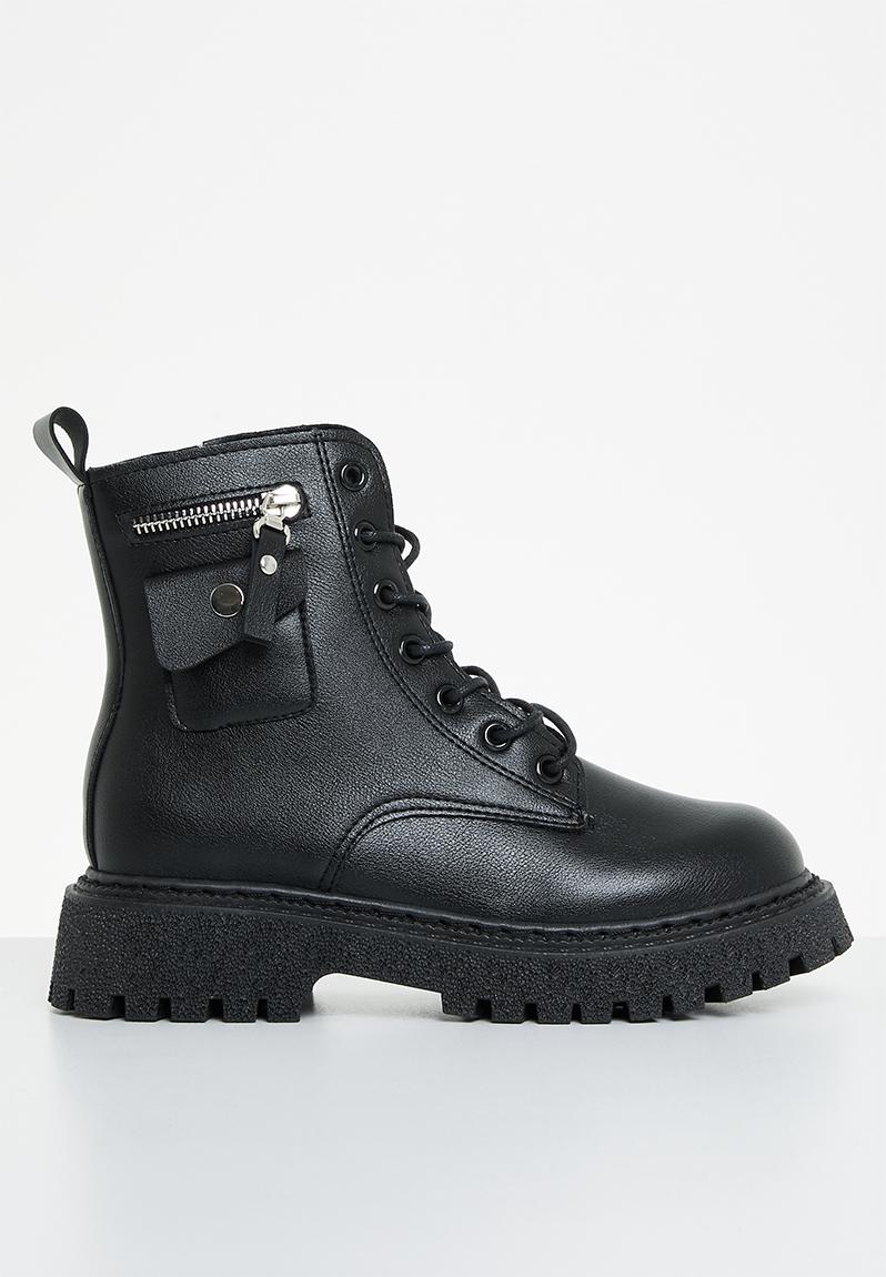 Claire lace up boot - black Superbalist Boots | Superbalist.com