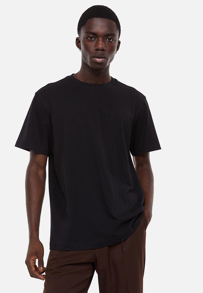 Essentials no 7: the t-shirt - black H&M T-Shirts & Vests | Superbalist.com