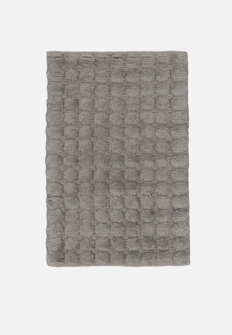 Milo bath mat - grey Sixth Floor Bathroom Accessories | Superbalist.com